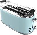 Fierbător electric Cecotec ThermoSense 420 Albastru deschis, 1.8 Litri, 2200 W, Măsurarea temperaturii, Baza 360 de grade, Oțel inoxidabil, Stil Vintage, Albastru, 01482