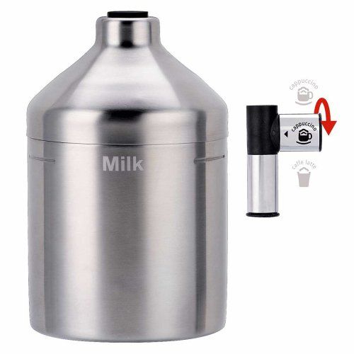 Krups XS 6000 AutoCappuccino-Set Espresseria Silber