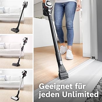 Perie pentru mobilă Bosch 2in1 și duză pentru tapițerie BHZU21N, perie 2in1, potrivită pentru toate aspiratoarele fără fir Unlimited fără fir, curățarea mobilierului sensibil, tapițeria și interiorul vehiculului, accesorii, negru