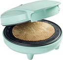 Bestron AWCM700 Mașină de con cu con, fier de porumb acoperit antiaderent, mașină de vafe cu 700 W, verde mentă, metal