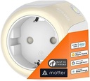 Eve Motion (Matter) - Senzor de mișcare cu senzor de lumină, Control inteligent al dispozitivelor, Matter & Thread, Funcționează cu Apple Home, Alexa, Google Home, SmartThings, Este necesar un router cu margine de fir