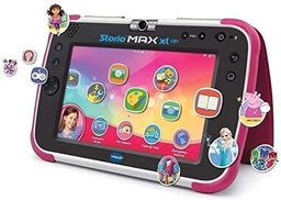 VTech - Tableta Storio Max XL 2. Roz - tableta pentru copii de 7 inchi 1% functie de invatare - versiunea franceza