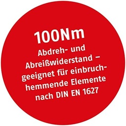 ABUS HomeTec Pro fără fir pentru fereastră FSA3550 AL0125 - Pentru deschiderea ușilor ferestrelor fără cheie la atingerea unui buton - cu cheie la fel - alb - 79798