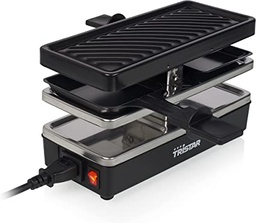 Tristar RA-2741 Raclette, 400, Plastic, Negru