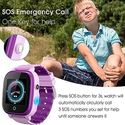 Beafon Kids Smartwatch 1 (4G Nano-SIM) - Negru-Rose