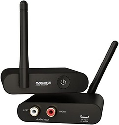 Marmitek Radio Audio Transmission WA300 - Conectați-vă sursa audio fără fir la sistemul dvs. stereo - Conexiune jack de 3,5 mm - Transmițător audio fără fir