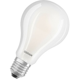 OSRAM LED Star Classic A200, lampă LED mată în formă de pară, bază E27, alb cald (2700K), 3452 lumeni, înlocuitor pentru becuri convenționale de 200W, pachet de 1