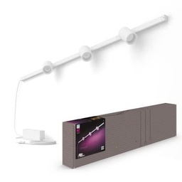 Philips Hue White Ambiance GU10 pachet de trei 3x350lm, reglabil, toate nuanțele de alb, controlabil prin aplicație, compatibil cu Amazon Alexa (Echo, Echo Dot)