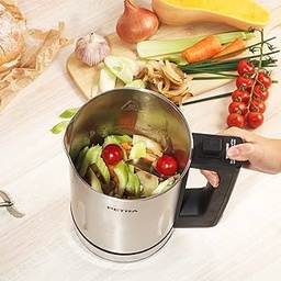 Petra PT5118V2VDEEU10 Mașină sănătoasă pentru supă - ulcior din oțel inoxidabil de 1,6 l, 5 setări, funcție de menținere la cald, mașină pentru smoothie, control digital, protecție la supraplin, 900 W, RAM automată