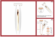 [0634158799280] Eliminator de păr pentru întregul corp Cenocco Beauty CC-9087